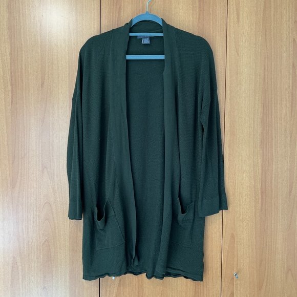 Long Green Cardigan - Picture 1 of 4